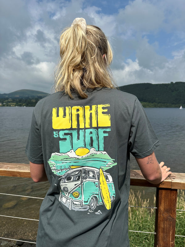 Surf Vibes T-shirt Light Charcoal