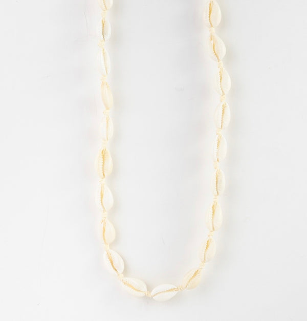 Livadi Cowrie Shell Necklace COWC-002-W