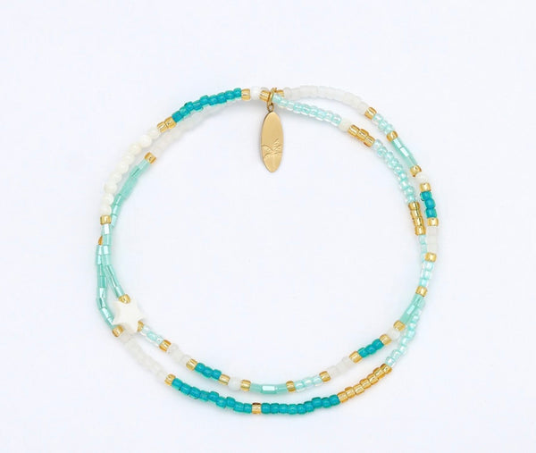 Bintang Laut Star Endless Summer Beaded Bracelet MONP-004-W