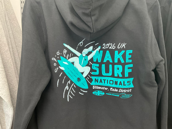 Wake and Surf Nationals Hoodie BLACK/BLUE