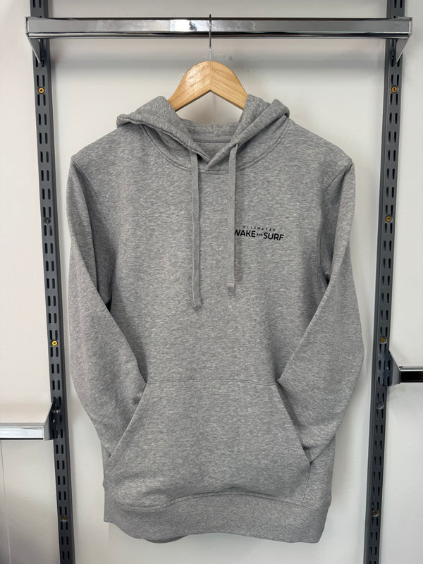 Wake and Surf Hoodie Heather Grey