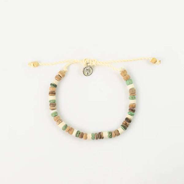 Anklet Brown & Green Mixed