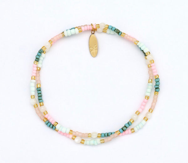 Kemboja Pastel Endless Summer Bracelet MONP-012