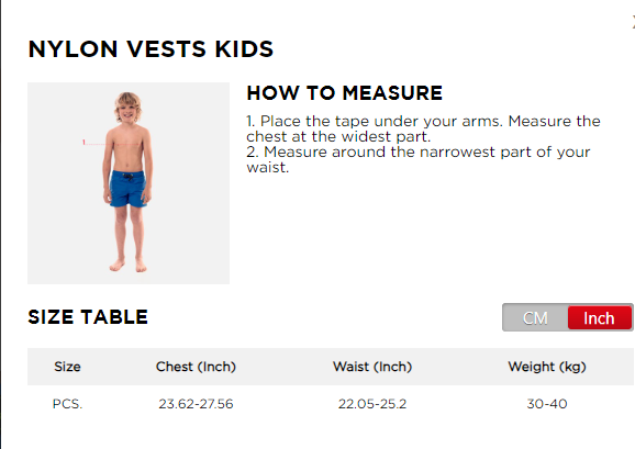 JOBE NYLON LIFE VEST KIDS TEAL