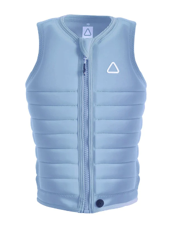 FOLLOW WOMENS PRIMARY IMPACT VEST BABY BLUE Ullswater Wake Surf