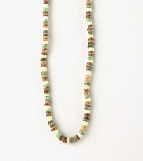 Brown Beaded Necklace NCK-121
