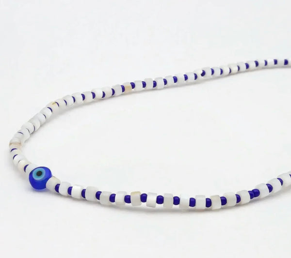 Evil Eye Blue Necklace NICNP-051