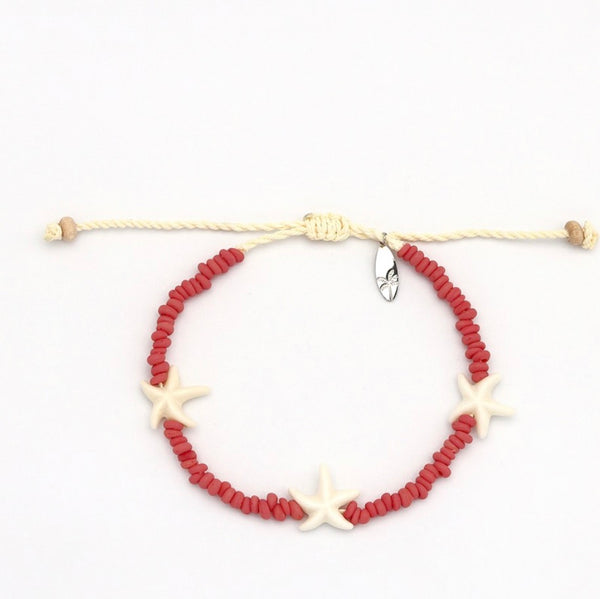 TidePool Starfish Bracelet Beaded KALGB-003