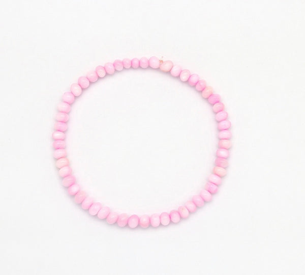 Momi Mother of Pear Elasticated Bracelet STO-026