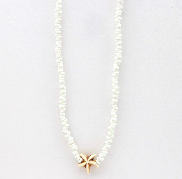Tidepool Starfish Charm Necklace KALGN-002