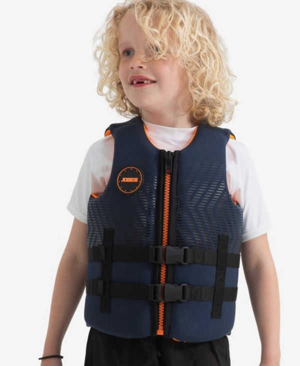 Neoprene vest youth midnight blue