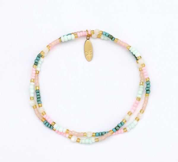 Kemboja Pastel Endless Summer Bracelet MONP-012