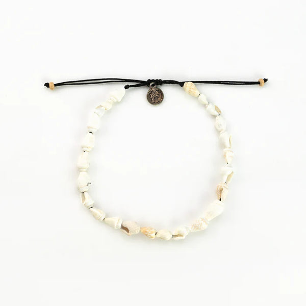 Shell Bracelet White