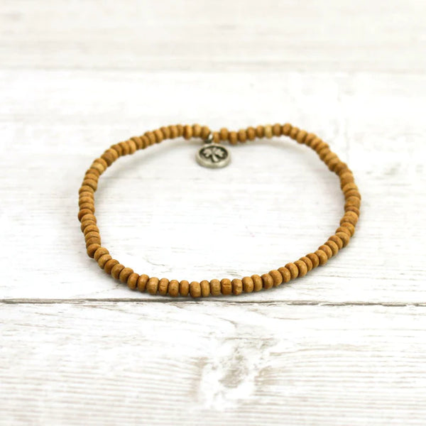 Wood Bead Bracelet