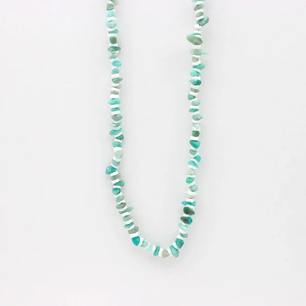 Pineapple Island Green Shell Necklace
