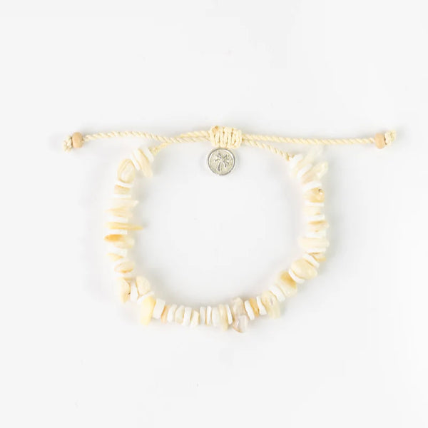 Cream Shell Stone Bracelet