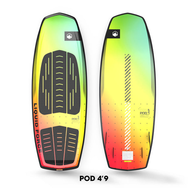 4'9" LIQUID FORCE POD SURF STYLE #2023 WAKESURFER