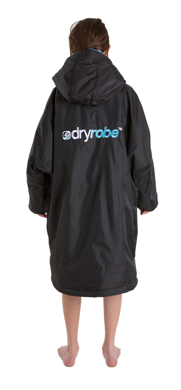 DRYROBE KIDS LONGSLEEVE BLACK BLUE