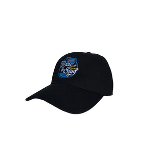 wake and surf hat black