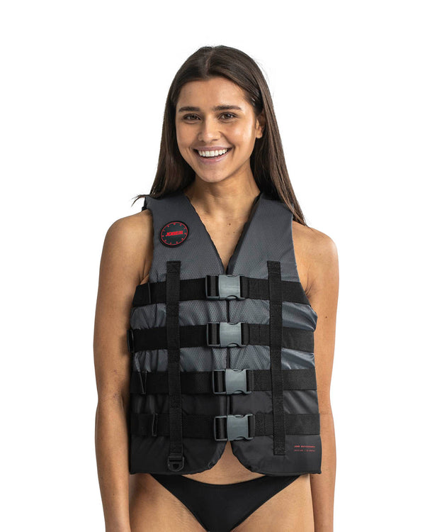 JOBE 4 BUCKLE LIFE VEST BLACK